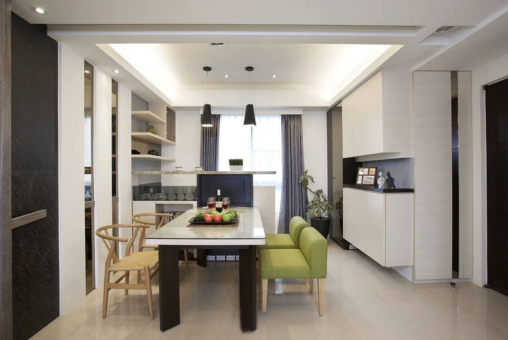 简约小户型餐厅装饰欣赏 - 效果图