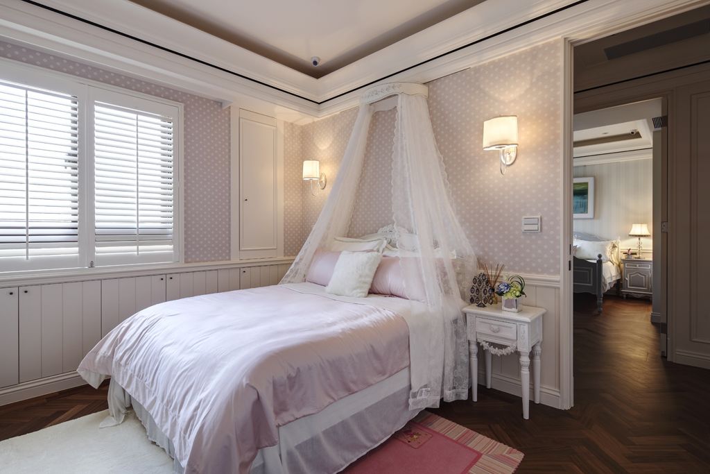 时尚简约北欧儿童房装饰图 - 效果图