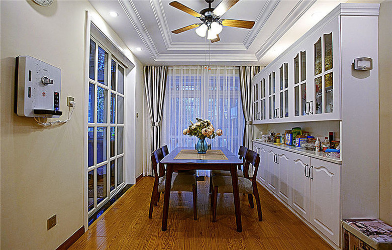 简约美式餐厅欣赏 - 效果图