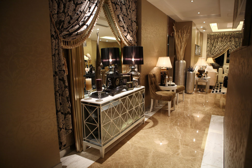 欧式风格家居玄关装饰图 - 效果图