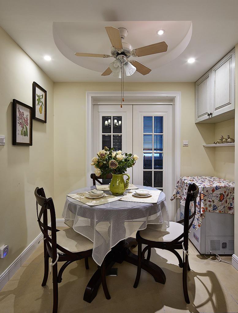 美式田园餐厅设计装潢案例图 - 效果图