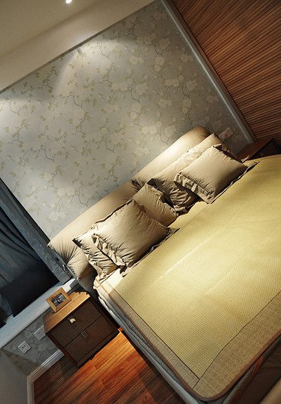 创意简约中式风格卧室装饰效果图