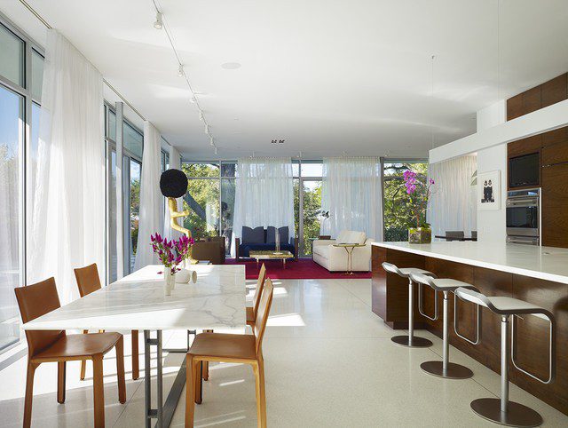 时尚现代休闲别墅简易吊顶图 - 效果图