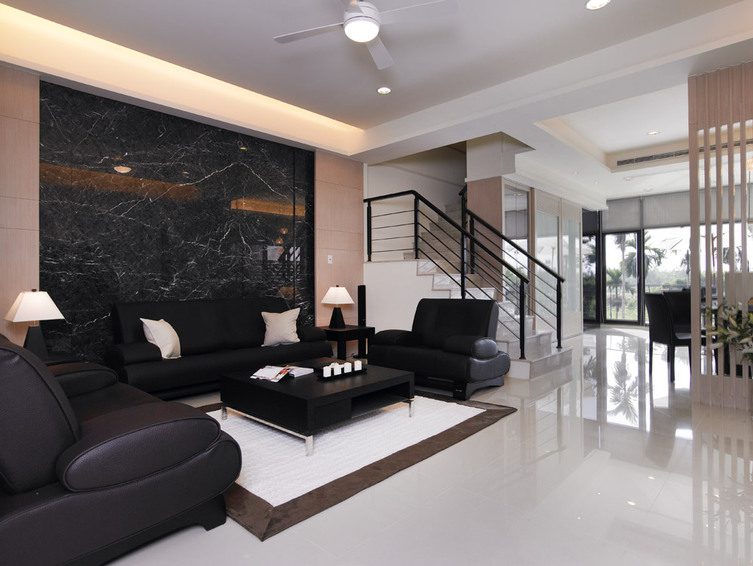 美式风格别墅室内装修图 - 效果图