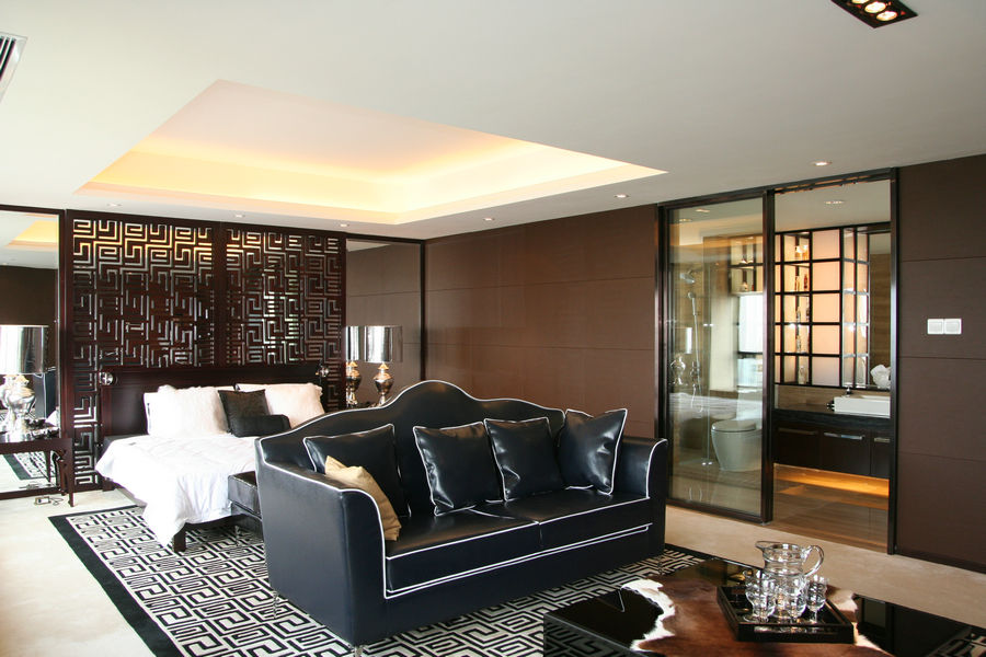 摩登后现代风主卧设计 - 效果图