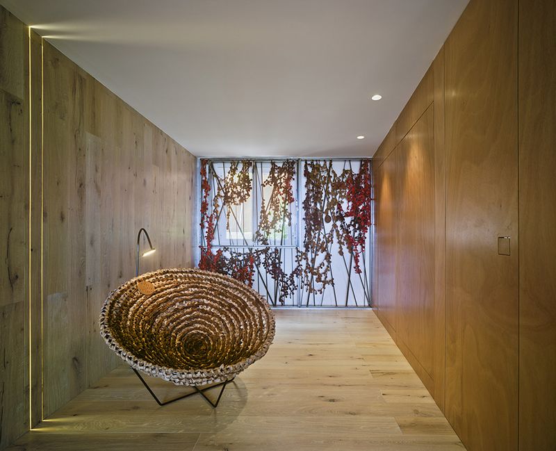 实木简约家居藤椅装饰效果图