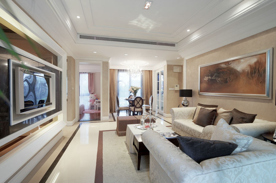 精致现代别墅室内设计装潢欣赏图 - 效果图