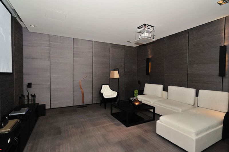 新中式风格家庭影院设计欣赏图 - 效果图