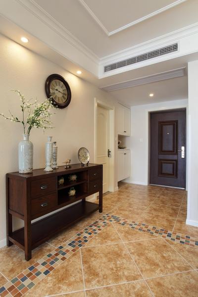 美式风格家居玄关设计装饰图 - 效果图