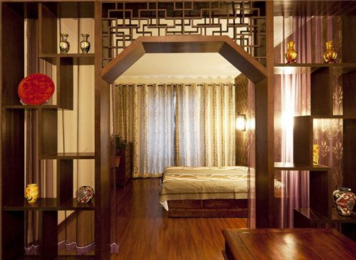 博古架隔断墙效果图 2017时尚别致的博古架设计 - 选购指南