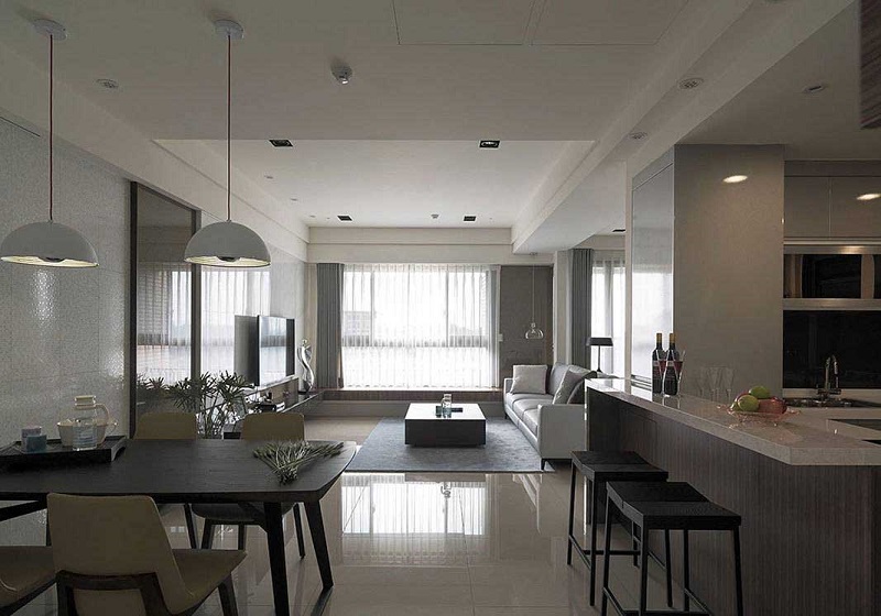 简洁幽静简约现代格调家居设计效果图