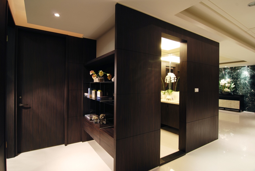 摩登现代入户玄关装修设计 - 效果图