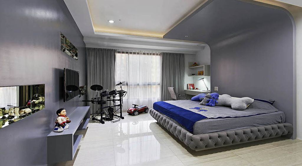 别墅儿童房后现代风装饰图 - 效果图