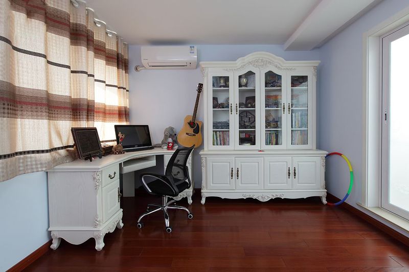 时尚简欧风格设计书房室内装修效果图