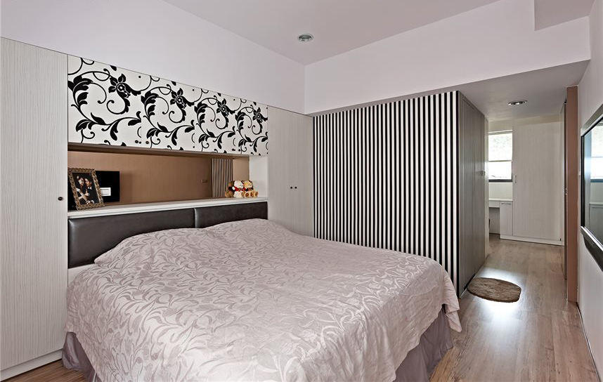 时尚现代卧室室内隔断装修图 - 效果图