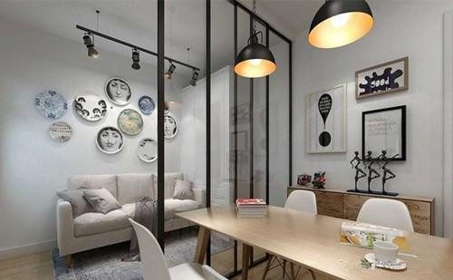 金属隔断装修效果图 打造金属质感的创意隔断设计 - 选购指南