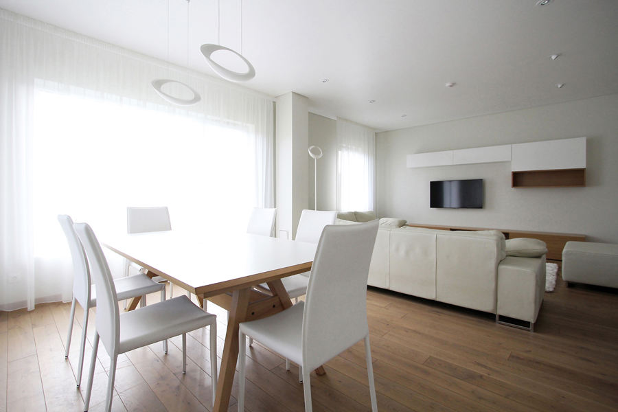 极简主义餐客厅装修效果图