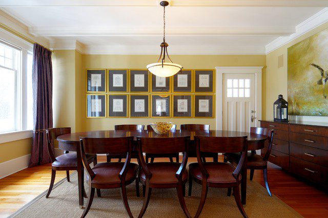 乡村田园风 餐厅实木家具装饰图 - 效果图