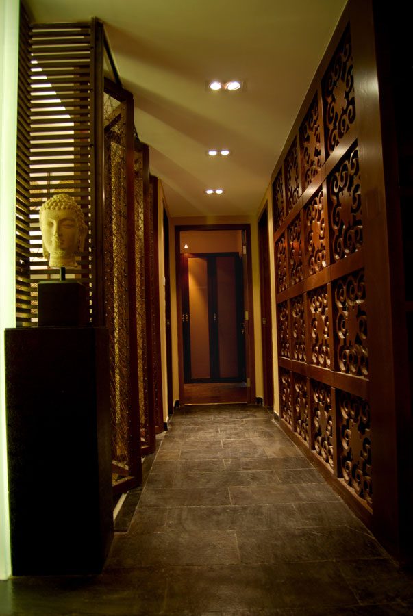 经典东南亚风格二居室过道背景装修图 - 效果图