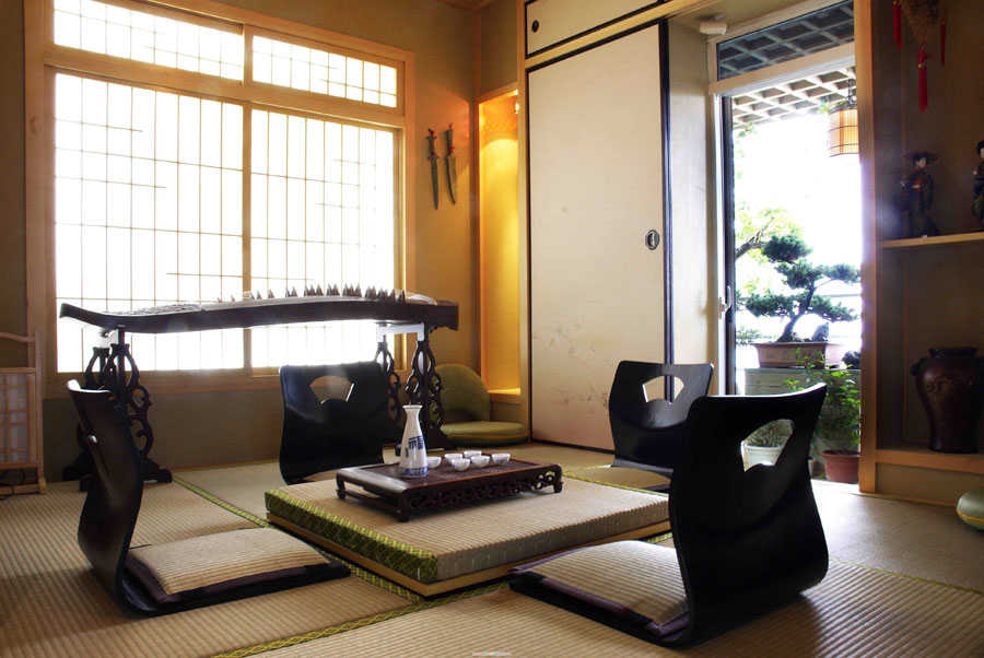 经典日式榻榻米设计装潢效果图