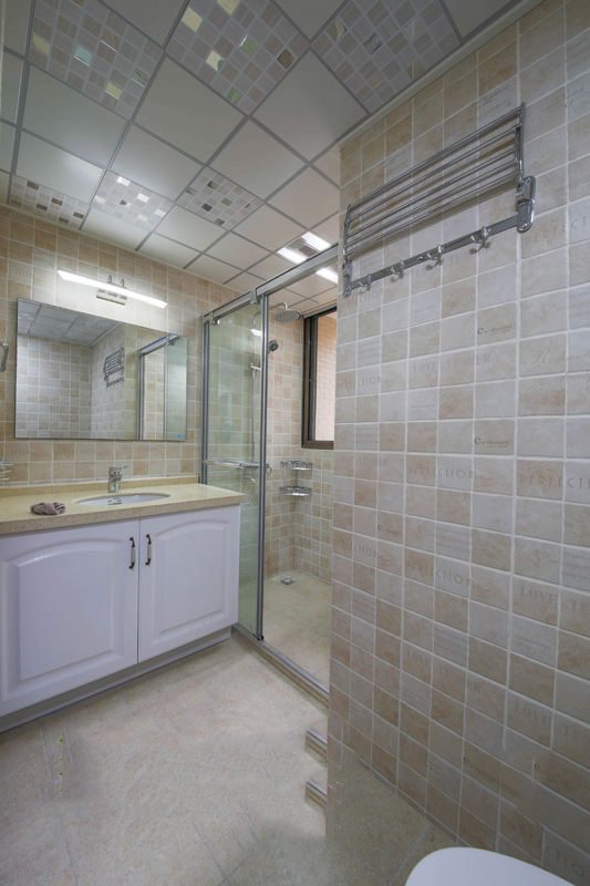 时尚简约卫生间精装样板间欣赏 - 效果图