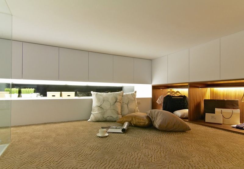 舒适现代风阁楼榻榻米效果图