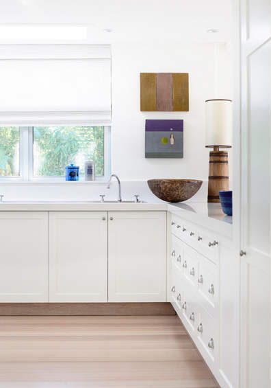 白色时尚简约厨房装饰效果图