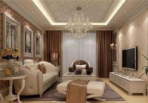 客厅灯具led水晶灯效果图 使用led水晶灯有什么好处 - 选购指南