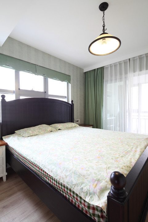 美式乡村风卧室设计 - 效果图