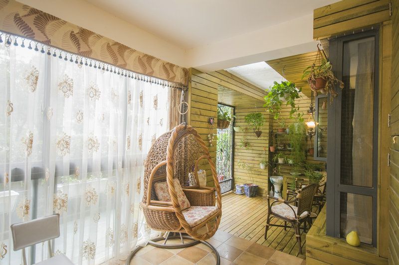 动感娱乐现代顶楼室内休闲区整体设计效果图