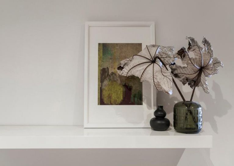 随意休闲美式风格公寓室内装饰画 - 效果图