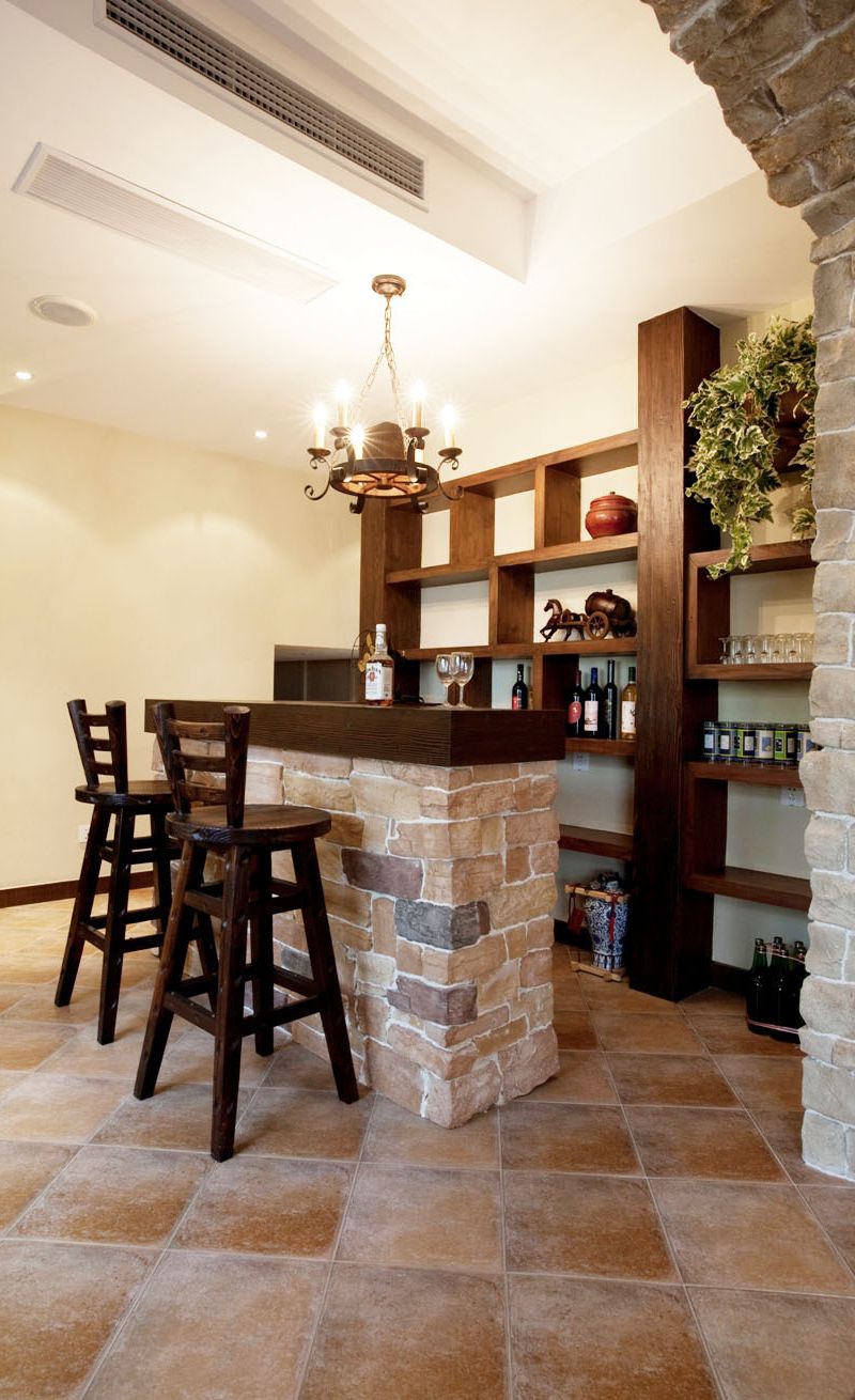 独具特色欧式古典室内吧台效果欣赏图 - 效果图