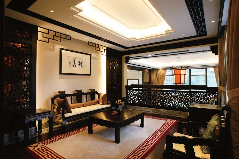古典中式茶室装修效果图