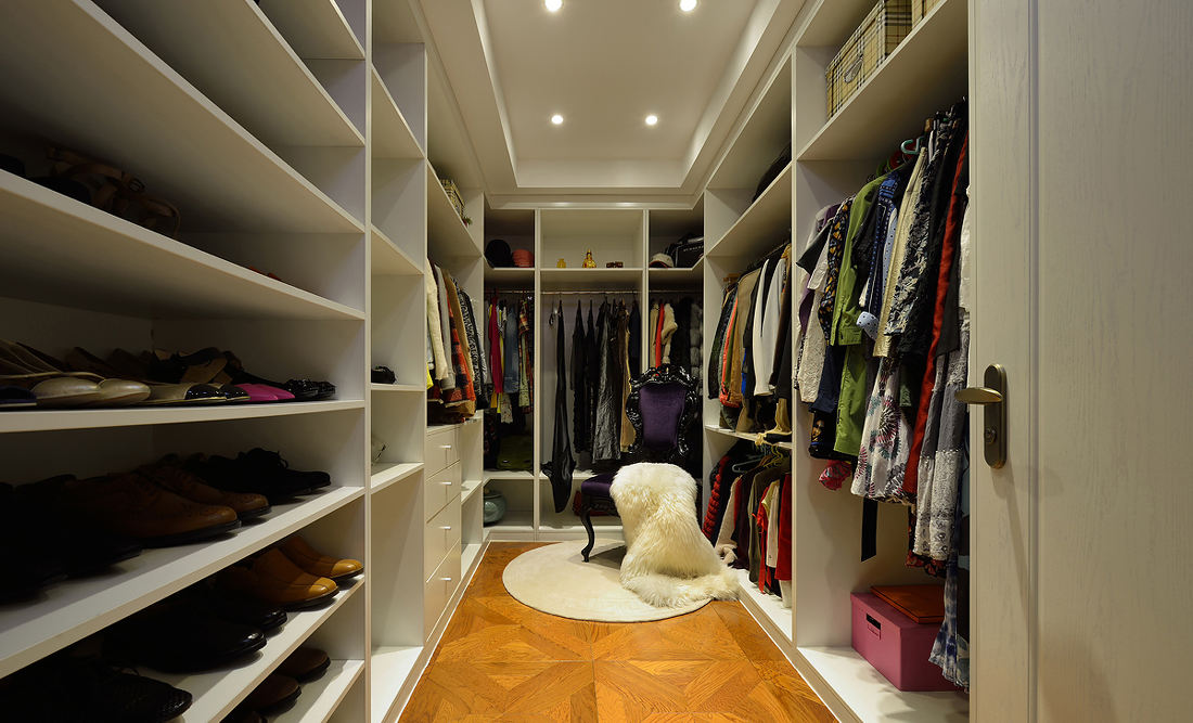 时尚现代家居衣帽间装修图 - 效果图