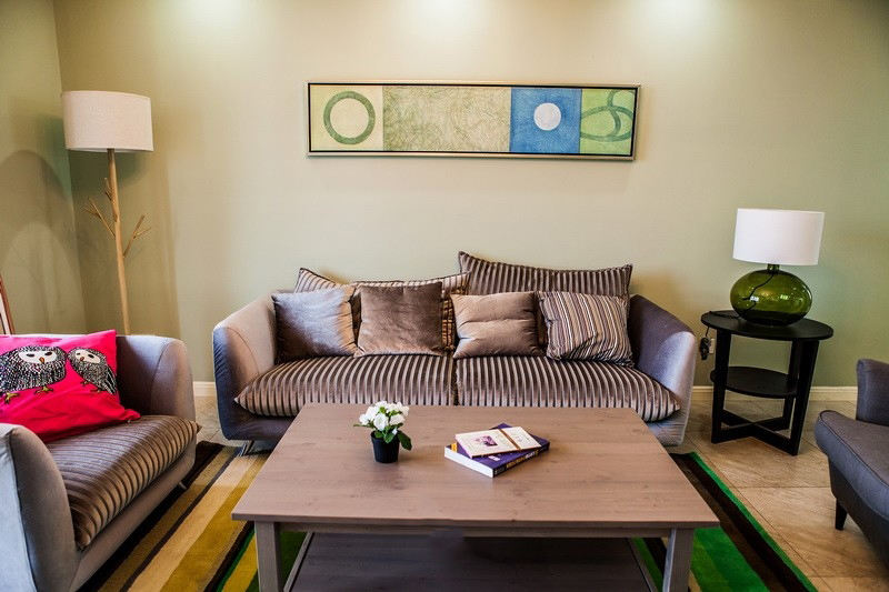 美式乡村风客厅装饰画欣赏 - 效果图