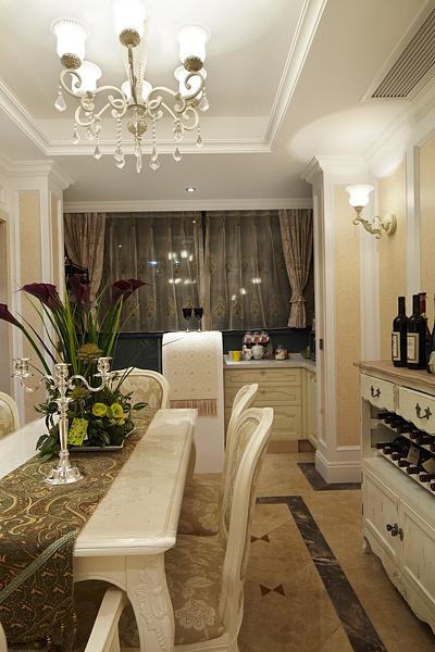 浪漫精美温馨欧式餐厅装修效果图