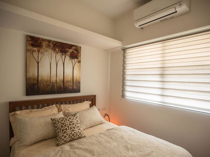 简约温馨北欧卧室飘窗效果图