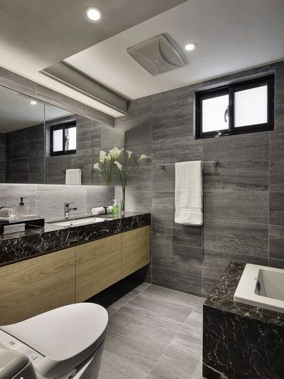 素雅现代卫生间装修效果图