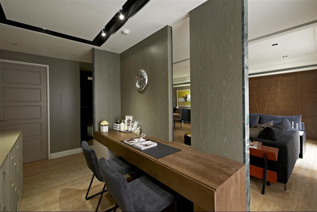 时尚现代设计书房隔断装修图 - 效果图