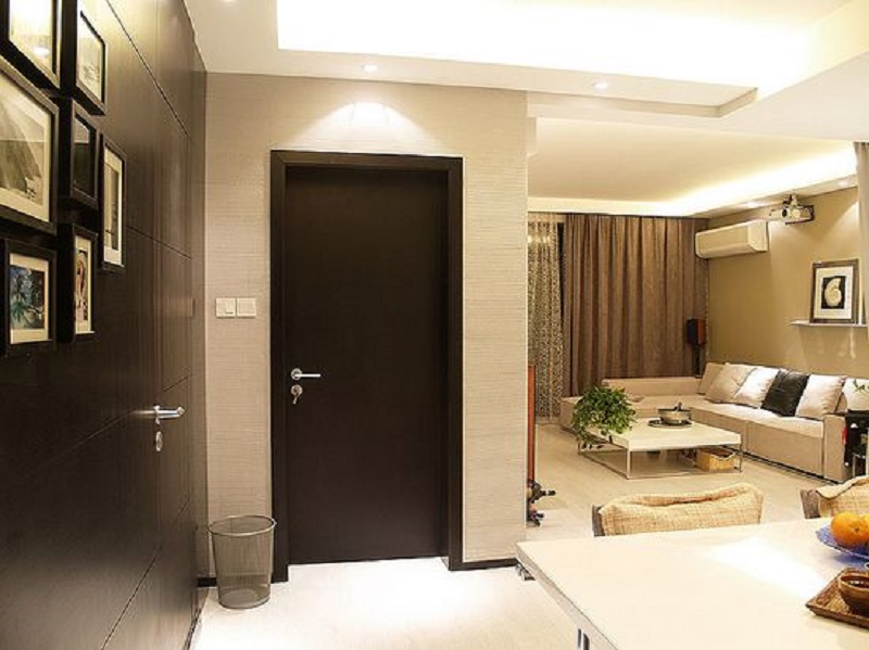 简约风格玄关客厅装饰效果图