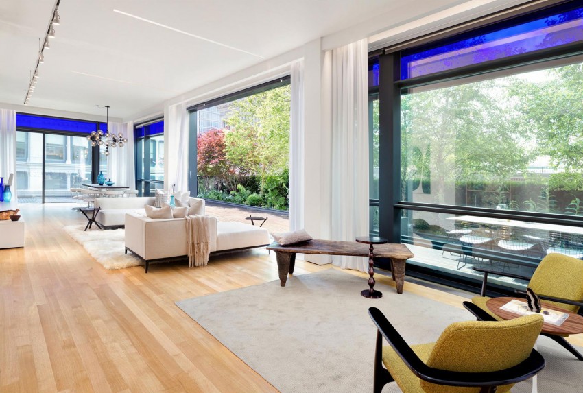 明亮简约风别墅室内装修图 - 效果图