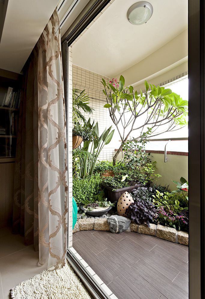 简约现代家居阳台设计 - 效果图