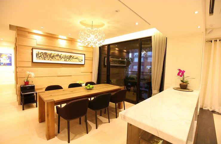 时尚简约创意设计餐厅装潢效果图