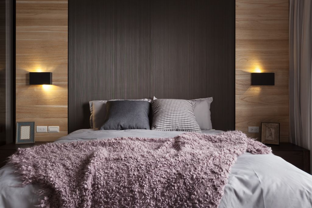 后现代风卧室壁灯设计 - 效果图