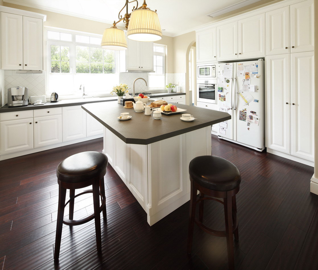 高档美式厨房装饰效果图