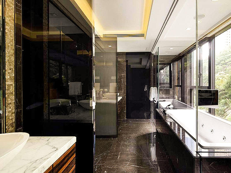 奢华后现代洗手间效果图