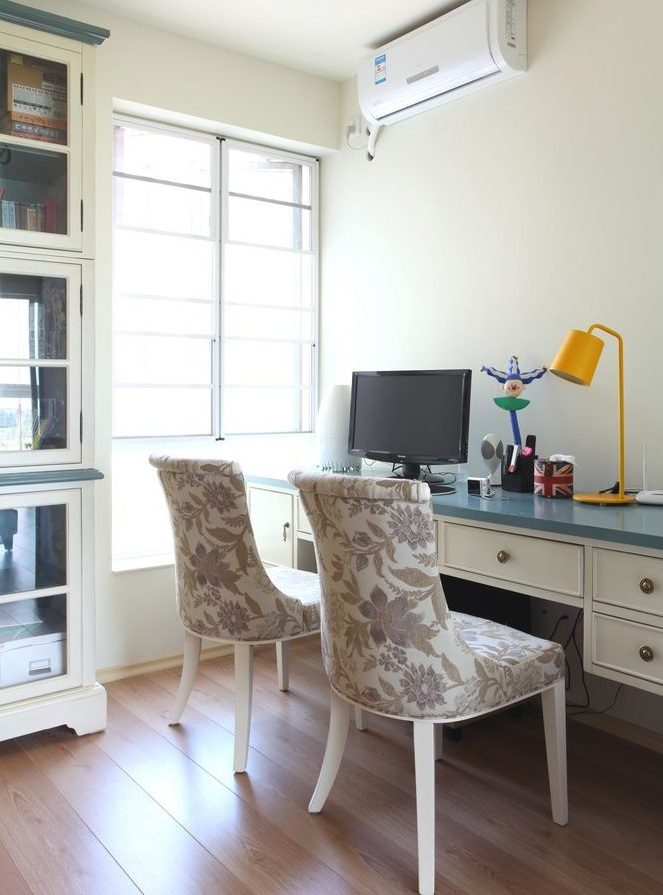 简约田园风格设计书房装修图片 - 效果图