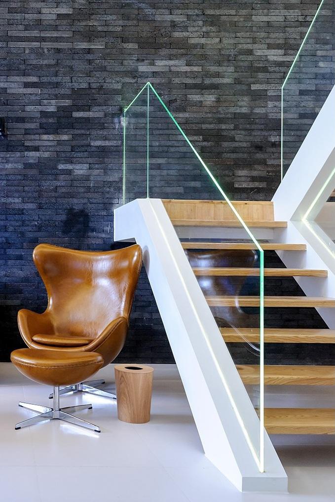 复式家装楼梯简约装修设计 - 效果图