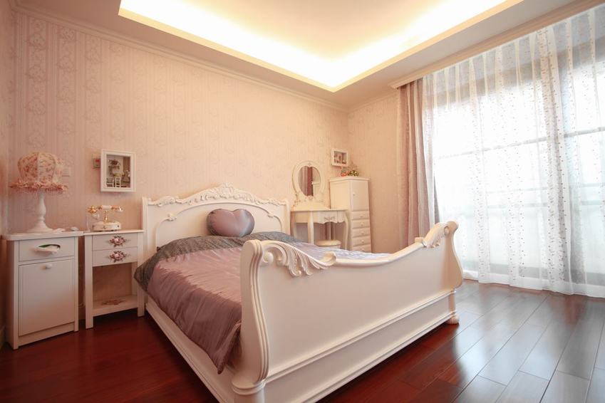 简洁雅静现代家居卧室装潢欣赏图 - 效果图