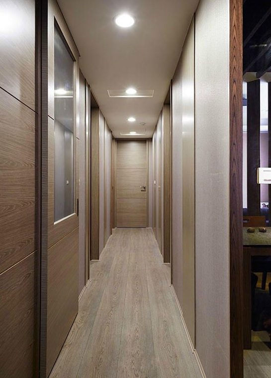 简约风格两室两厅室内过道设计装潢效果图